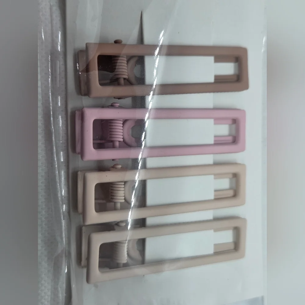 Almar Package Of 4 Hair Clips - MHB Soft Touch - Picture 2 of 4
